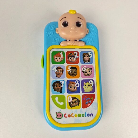 Cocomelon JJ’s First Learning Toy Phone for Kids with Lights and Sounds - Picture 1 of 2